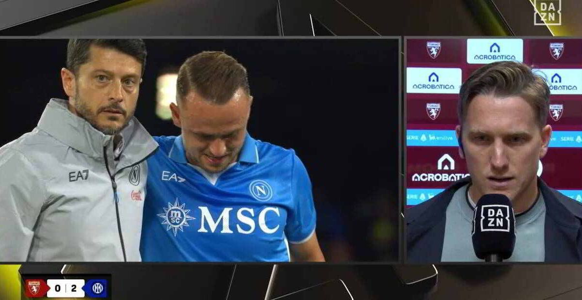 Zielinski-Lobotka: auguri e insulti, i tifosi del Napoli lo difendono