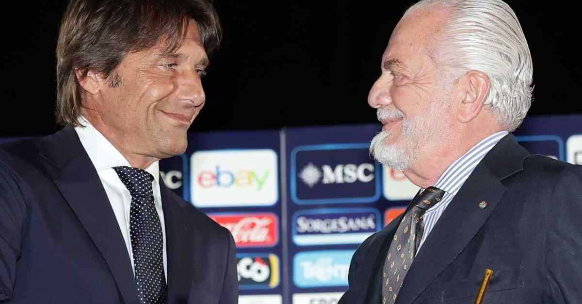 Perché Conte si fida di De Laurentiis? La risposta