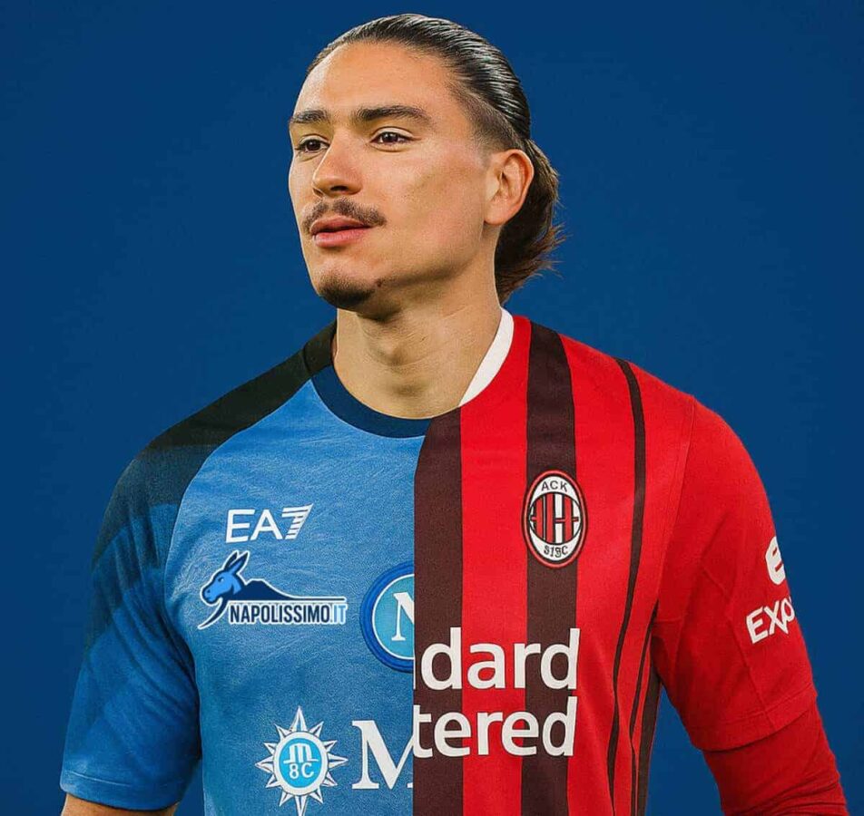 Napoli-Milan: è scontro per Nunez, il piano di Conte