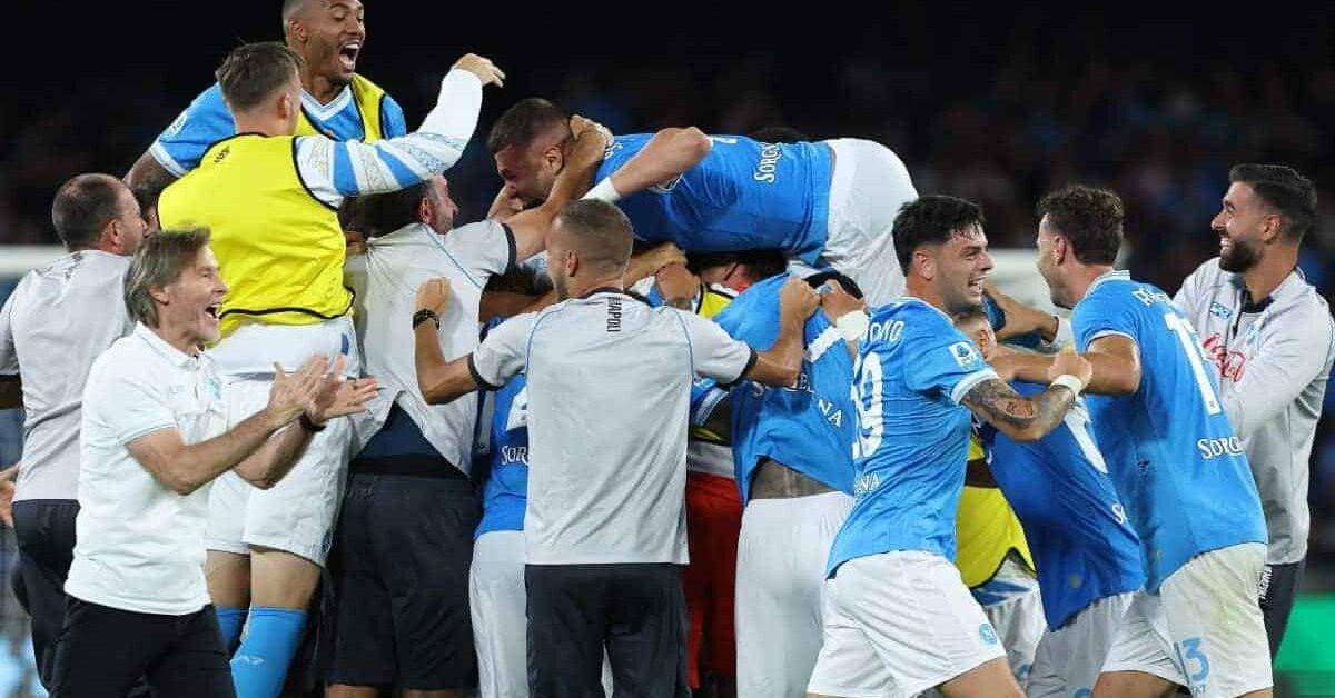 Lukaku, reazione virale al gol di Anguissa