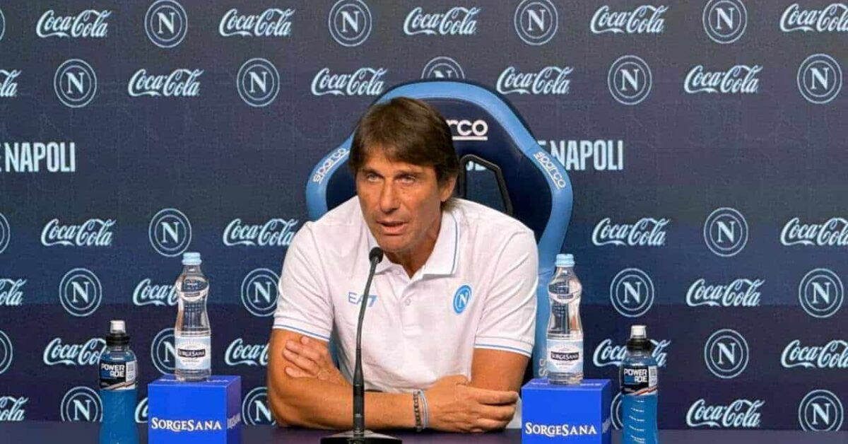 Conte conferenza stampa Fiorentina