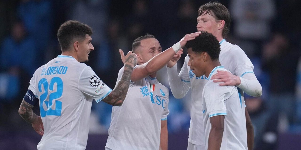  il Napoli torna a vincere in Champions League