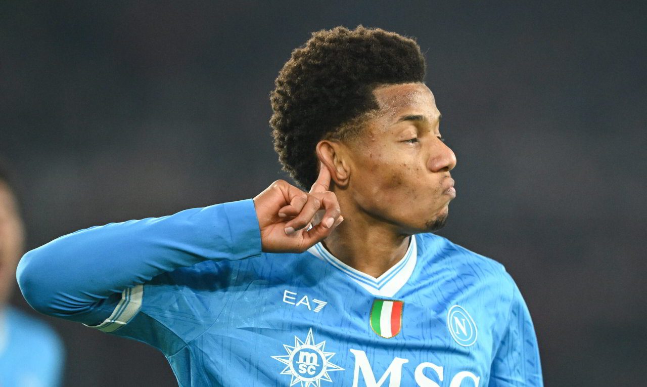 Neres gol Roma Napoli