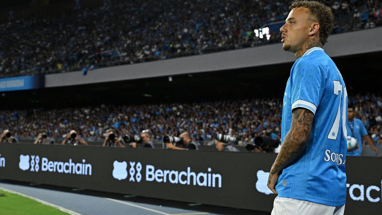 Noa Lang titolare Napoli Atalanta