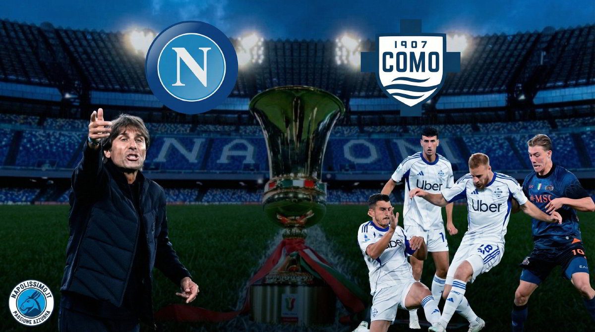 Probabili formazioni Napoli-Como coppa italia