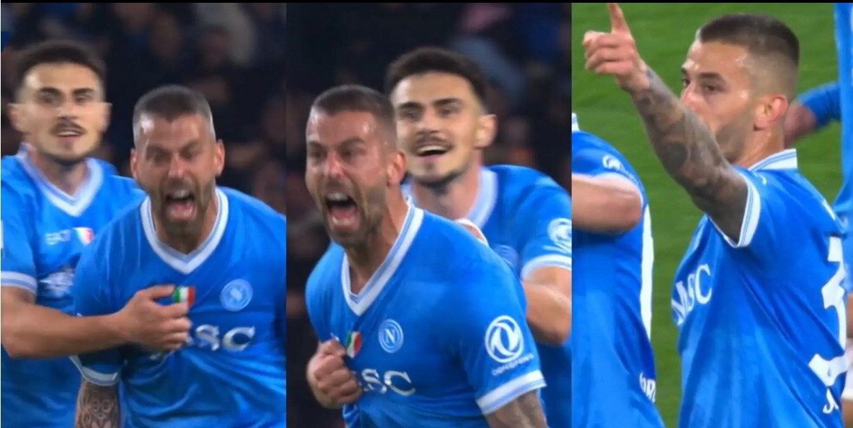 NAPOLI-ROMA 2-2: doppietta Malen (uno su rigore), pareggiano Spinazzola e Alisson Santos NAPOLI-ROMA 2-2: doppietta Malen (uno su rigore), pareggiano Spinazzola e Alisson Santos