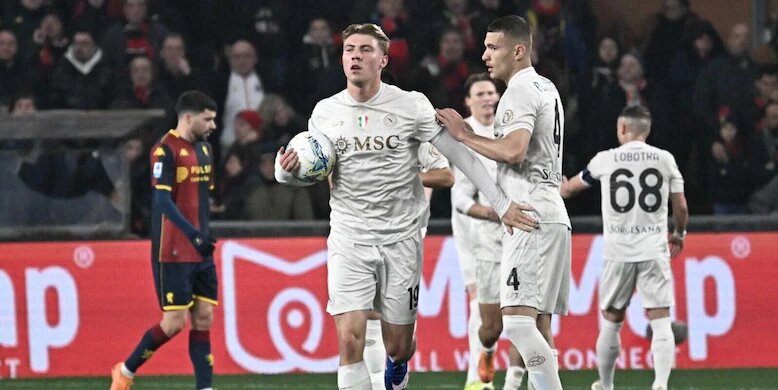  Genoa-Napoli 2-3: Hojlund eroico al 95