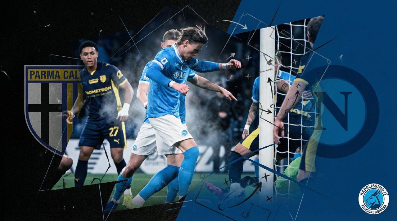 Parma Napoli formazioni