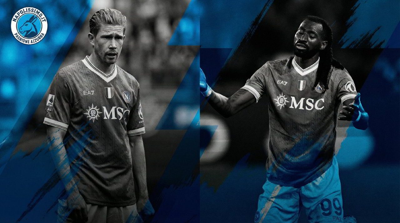 Kevin De Bruyne e Frank Anguissa stanno deludendo nel Napoli Kevin De Bruyne e Frank Anguissa stanno deludendo nel Napoli