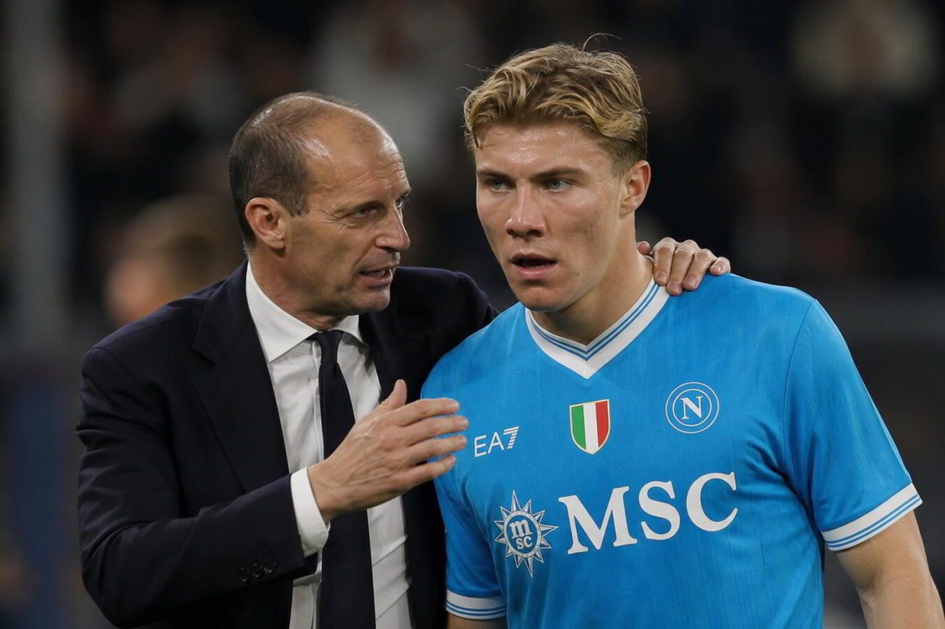 Allegri Hojlund Napoli