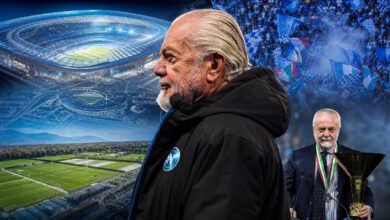 nuovo stadio Napoli De Laurentiis