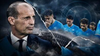 Napoli peggior avvio Allegri