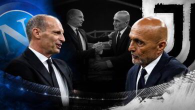 Juventus-Napoli, Allegri e Spalletti: panchine invertite