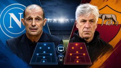 Formazioni Napoli-Roma