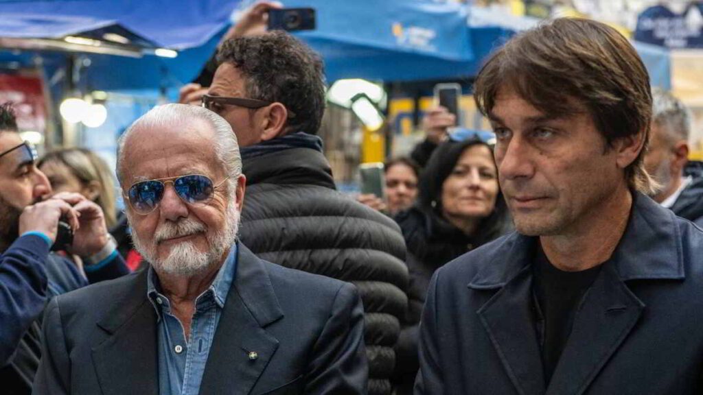 Cosi De Laurentiis ha convinto Conte: “Antonio ti spiego cosa faremo…”