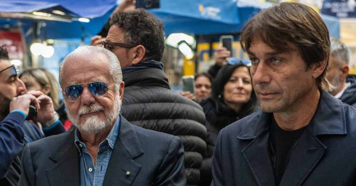 Cosi De Laurentiis ha convinto Conte: “Antonio ti spiego cosa faremo…”