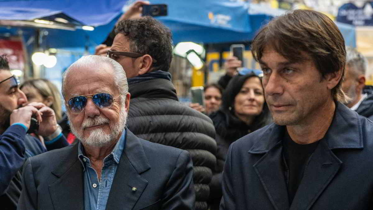 Cosi De Laurentiis ha convinto Conte: “Antonio ti spiego cosa faremo…”
