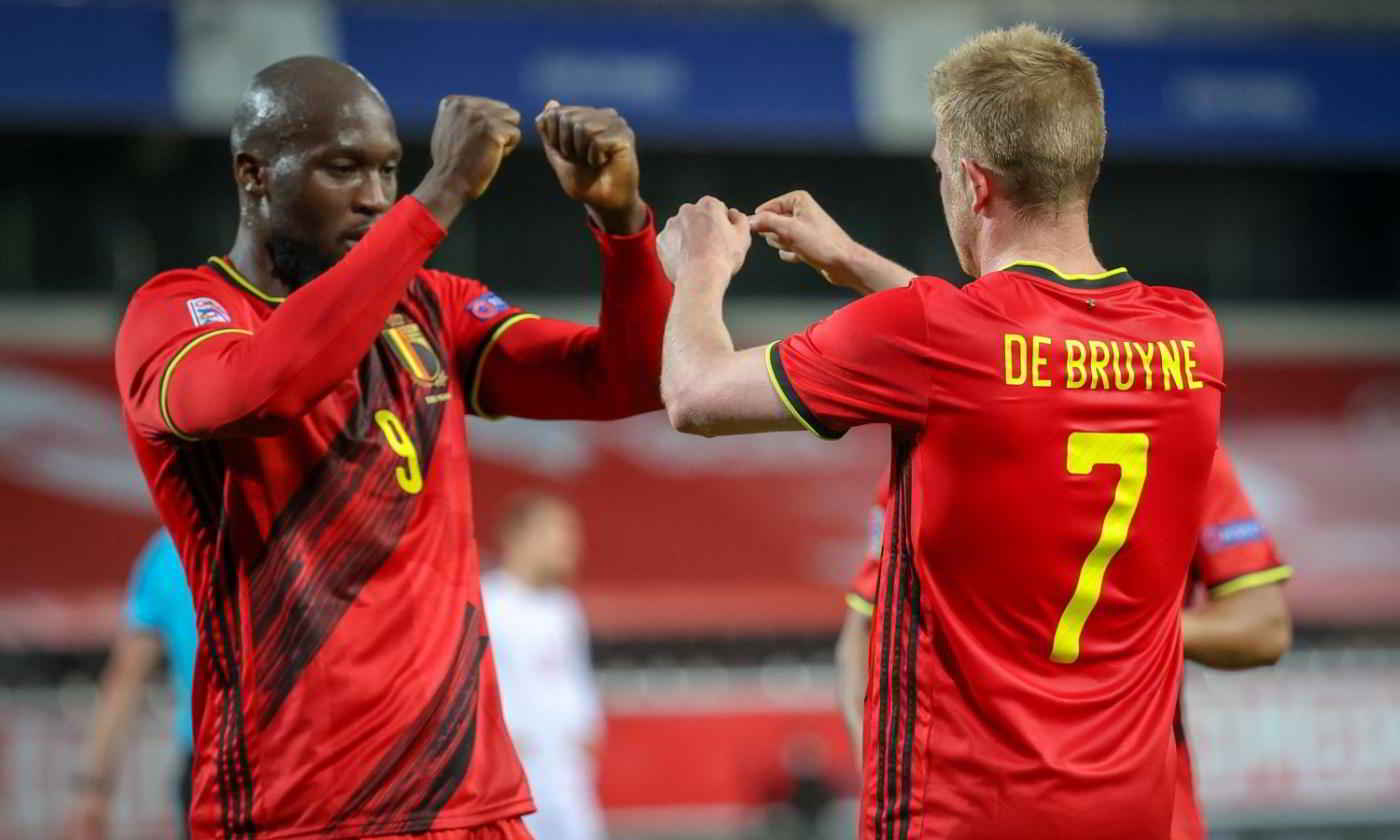 De Bruyne Lukaku nazionale Belgio Napoli De Bruyne Lukaku nazionale Belgio Napoli