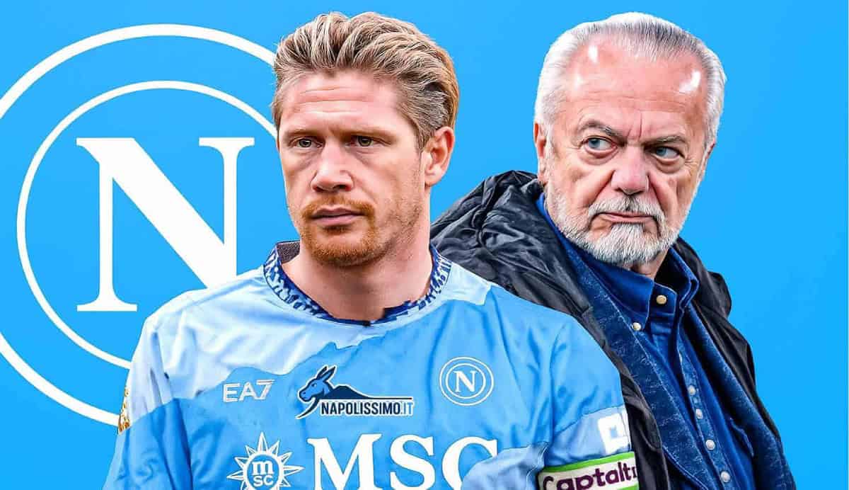 Conte e De Laurentiis regalano De Bruyne alla Serie A| solo Maradona fu superiore Conte e De Laurentiis regalano De Bruyne alla Serie A| solo Maradona fu superiore