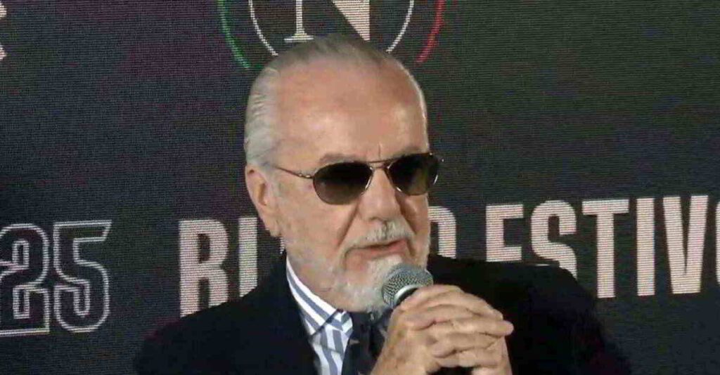 De Laurentiis: "Conte miracoli, scudetto meritato. Calcio in crisi"