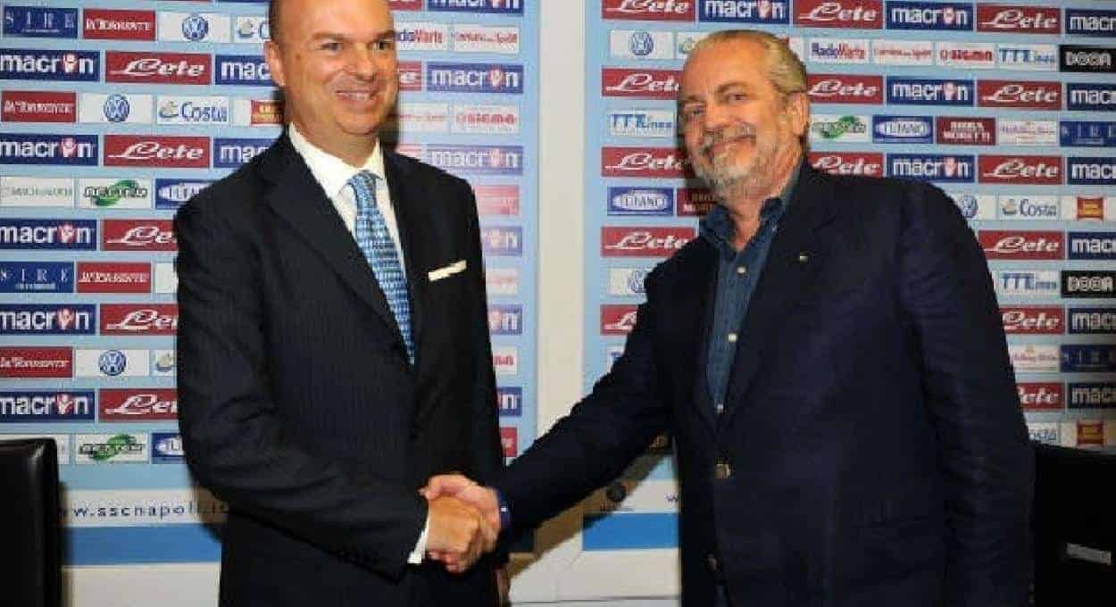 Marco Fassone svela il piano di ADL: la svolta che cambia il Napoli Marco Fassone con Aurelio De Laurentiis presidente del Calcio Napoli