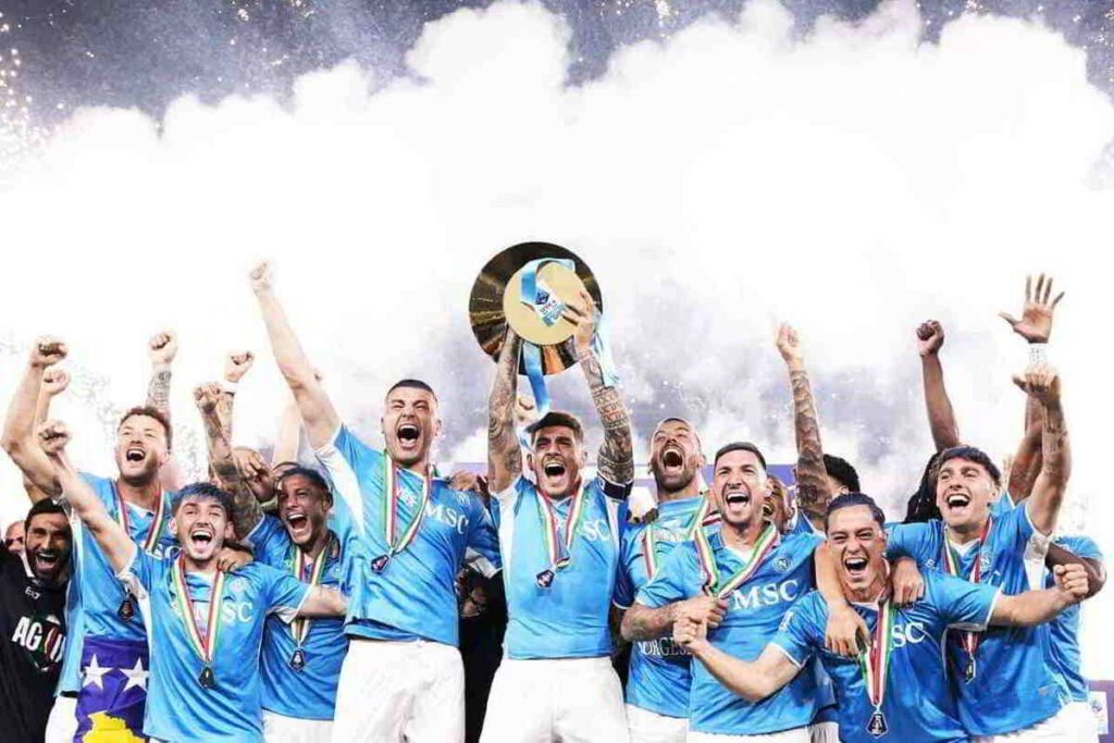 social network Napoli scudetto