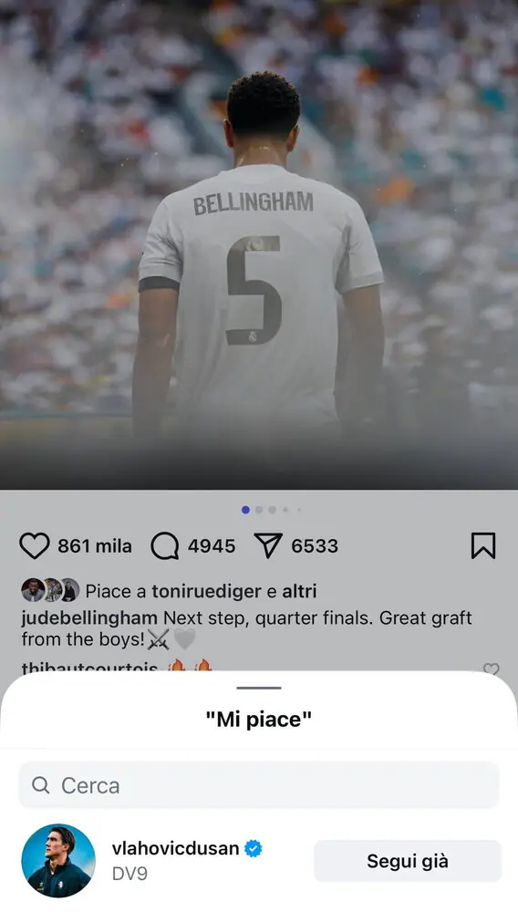 Vlahovic like Bellingham Real Juve: scoppia polemica tifosi