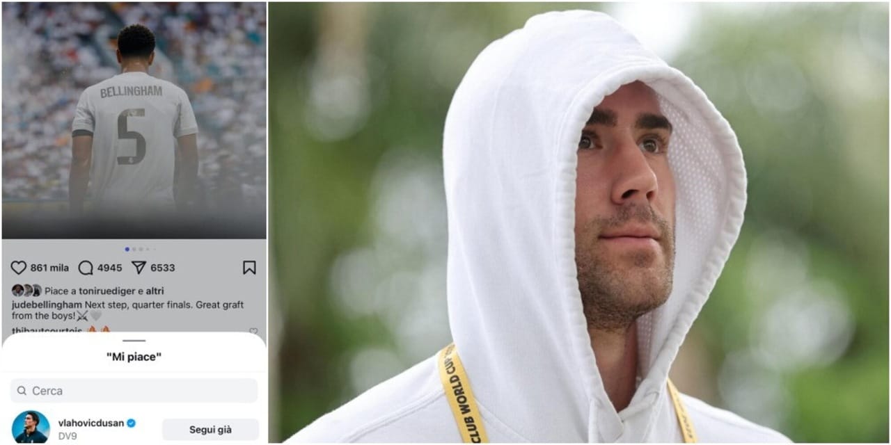 Vlahovic tradisce la Juve con un like | Tifosi furiosi: "È inaccettabile"
