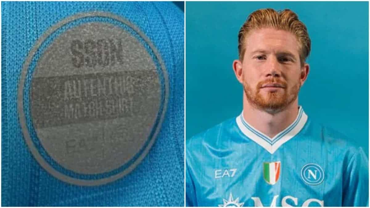 Napoli, l’errore sulla maglia resta: il messaggio del club