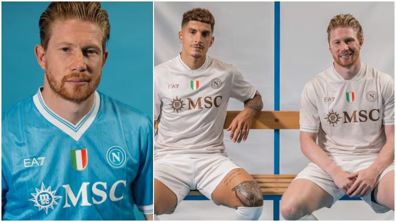 Napoli, ecco le nuove maglie 2025 2026 | De Bruyne sfoggia il tricolore Napoli, ecco le nuove maglie 2025 2026 | De Bruyne sfoggia il tricolore