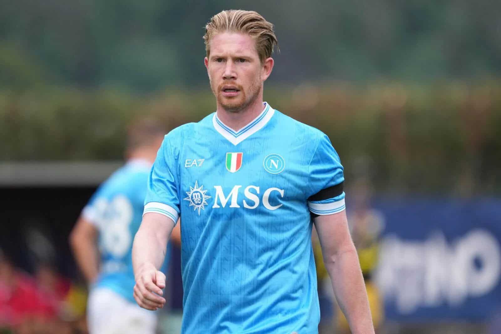 Conte, il gioco dei favoriti e quella frase sullo scudetto | De Bruyne è già il leader del Napoli
