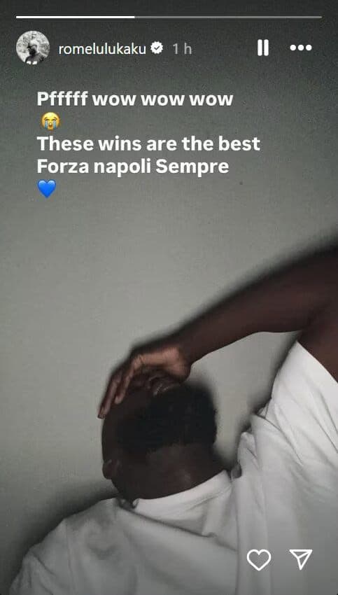 Lukaku, reazione virale al gol di Anguissa 
