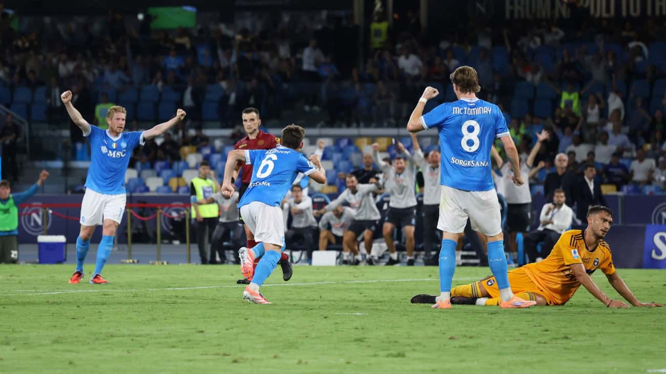 Napoli, vetta e brividi: vince 3 2 col Pisa ma Conte è furioso