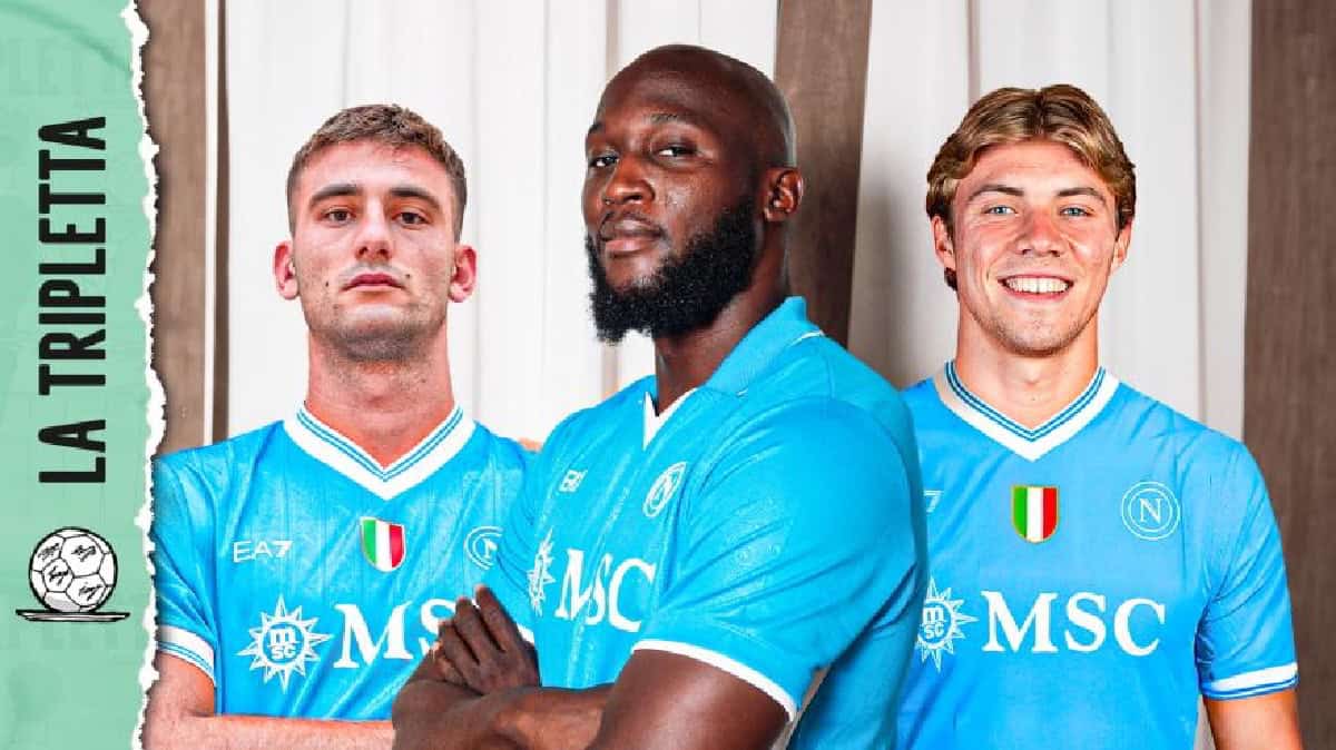 Gli attaccanti del Napoli: Hojlund, Lukaku e Lucca Gli attaccanti del Napoli: Hojlund, Lukaku e Lucca