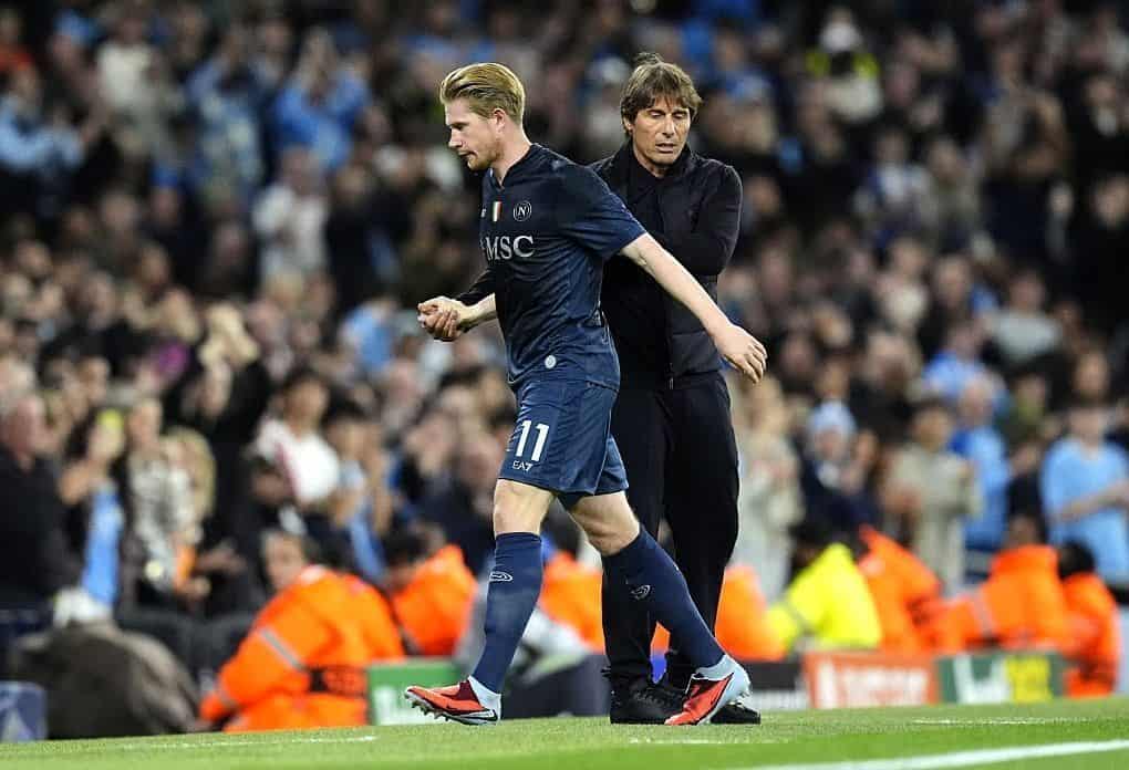 Manchester City-Napoli 2-0: Di Lorenzo rosso, azzurri KO