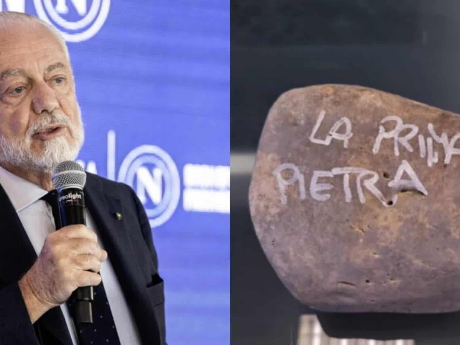 Napoli, De Laurentiis: «Firmata l’opzione per il nuovo centro sportivo». La “prima pietra” su X Napoli, De Laurentiis: «Firmata l’opzione per il nuovo centro sportivo». La “prima pietra” su X