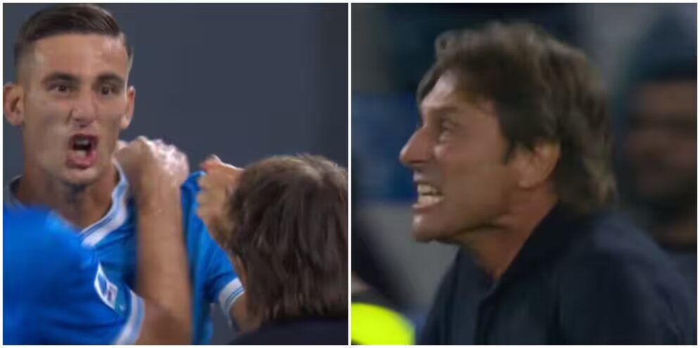 Sintesi di Napoli-Pisa: l'esultanza per il gol di Lucca e la rabbia dell'allenatore Antonio Conte Sintesi di Napoli-Pisa: l'esultanza per il gol di Lucca e la rabbia dell'allenatore Antonio Conte