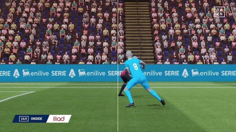 La posizione di McTominay controllata al Var per potenziale fuoirigioco La posizione di McTominay controllata al Var per potenziale fuoirigioco