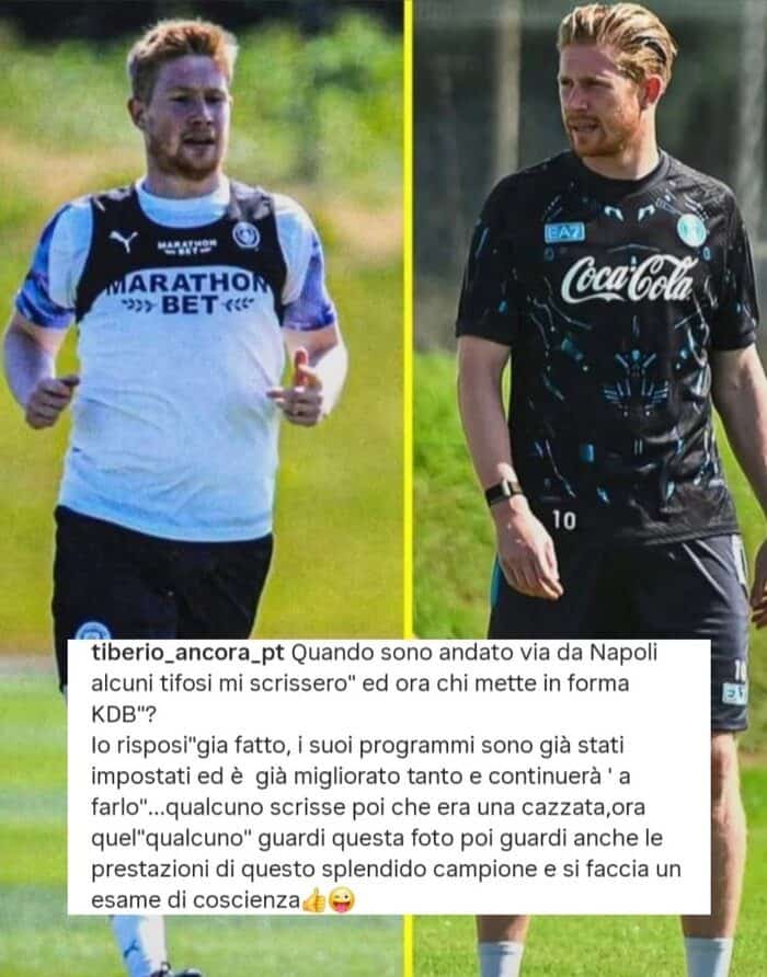 Tiberio Ancora Kevin De Bruyne