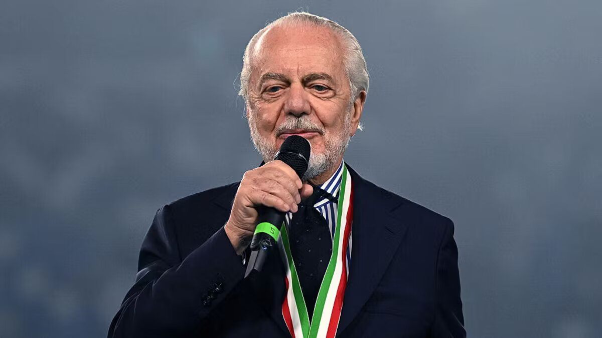 De Laurentiis: " A Napoli mi amano, un tifoso Juventino mi fece un grande complimento"