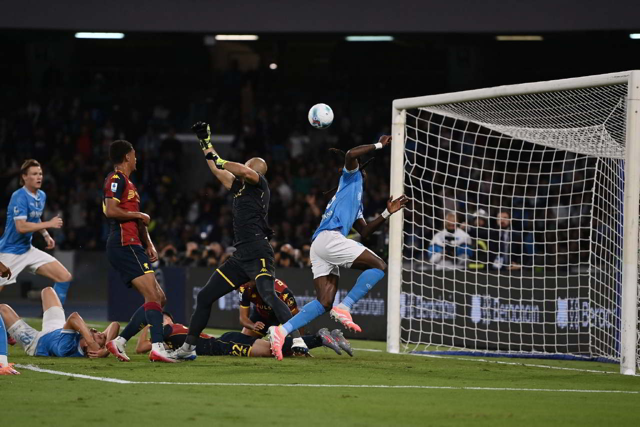 Napoli-Genoa 2-1: rimonta-show Anguissa-Hojlund, Conte vola in testa alla Serie A Napoli-Genoa 2-1: rimonta-show Anguissa-Hojlund, Conte vola in testa alla Serie A