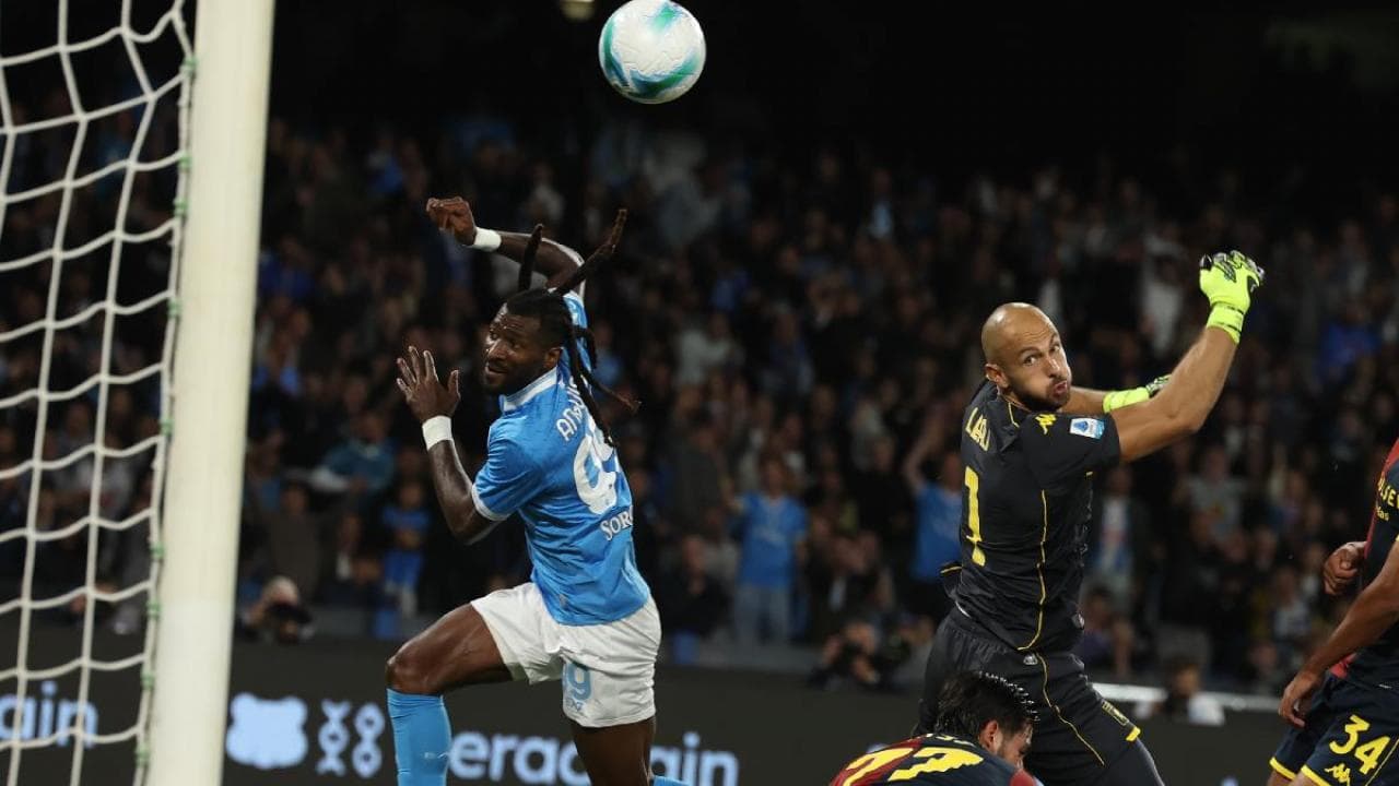 Anguissa gol Napoli Genoa Serie A 2025 Anguissa gol Napoli Genoa Serie A 2025