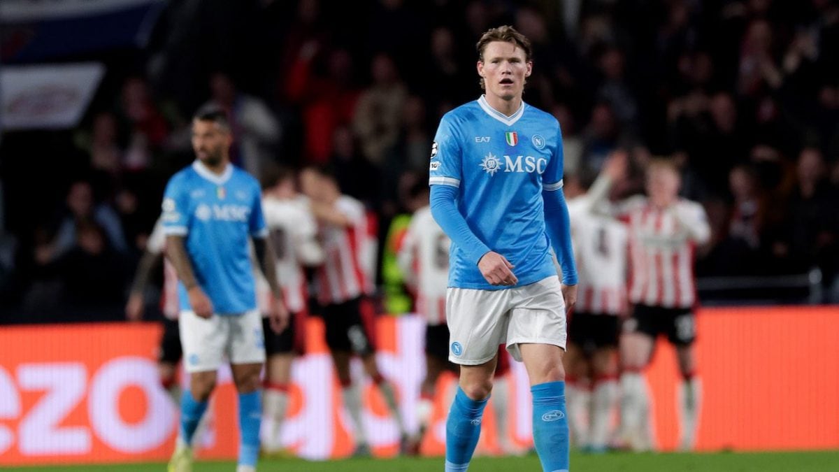 Psv Napoli 6 2, serata da dimenticare per Conte. Azzurri sfaldati. Cosa succede?