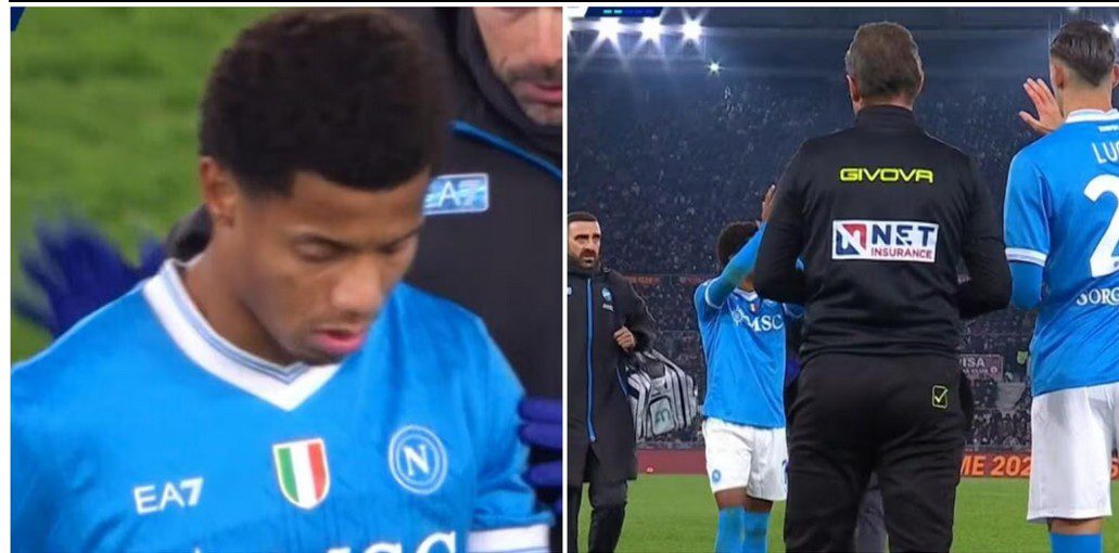 David Neres esultanza zittisce stadio Olimpico Roma Napoli gol