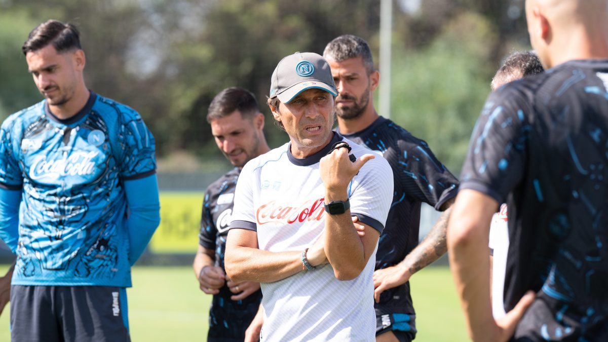 napoli segreto sala video cosa ha detto conte alla squadra e la frase a lukaku