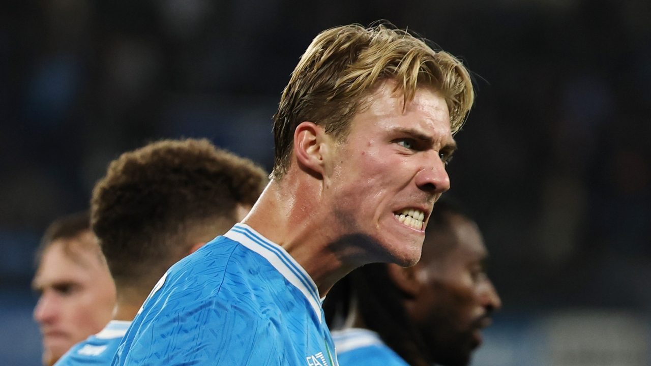 Rasmus Hojlund attaccante Napoli titolare probabili formazioni Atalanta