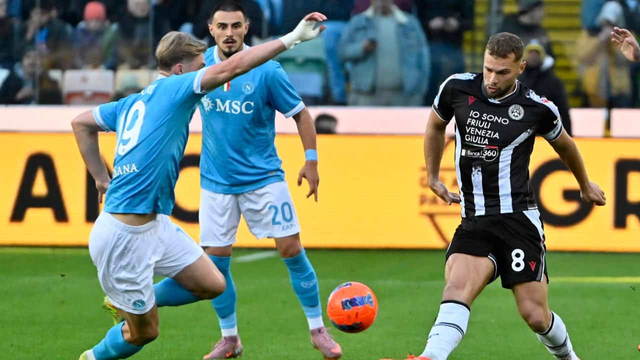 Udinese-Napoli 1-0, risultato finale della partita di Serie A Udinese-Napoli 1-0, risultato finale della partita di Serie A