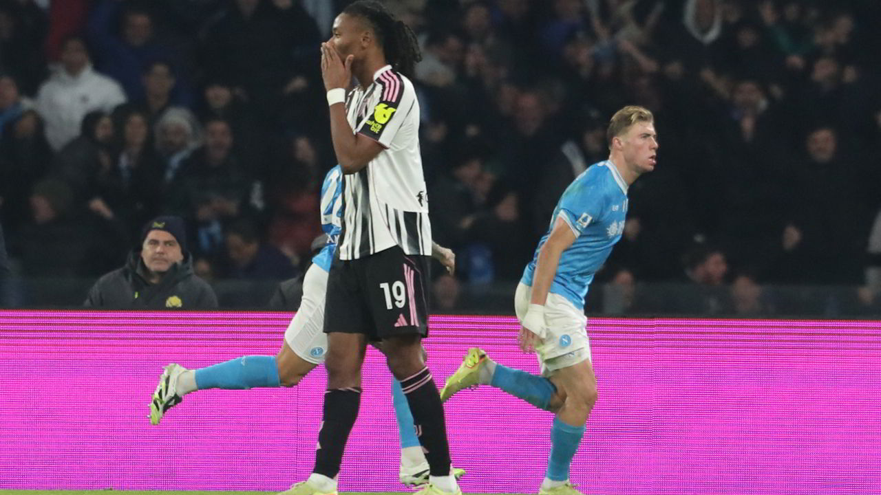 Rasmus Hojlund esultanza doppietta Napoli Juventus gol Rasmus Hojlund esultanza doppietta Napoli Juventus gol