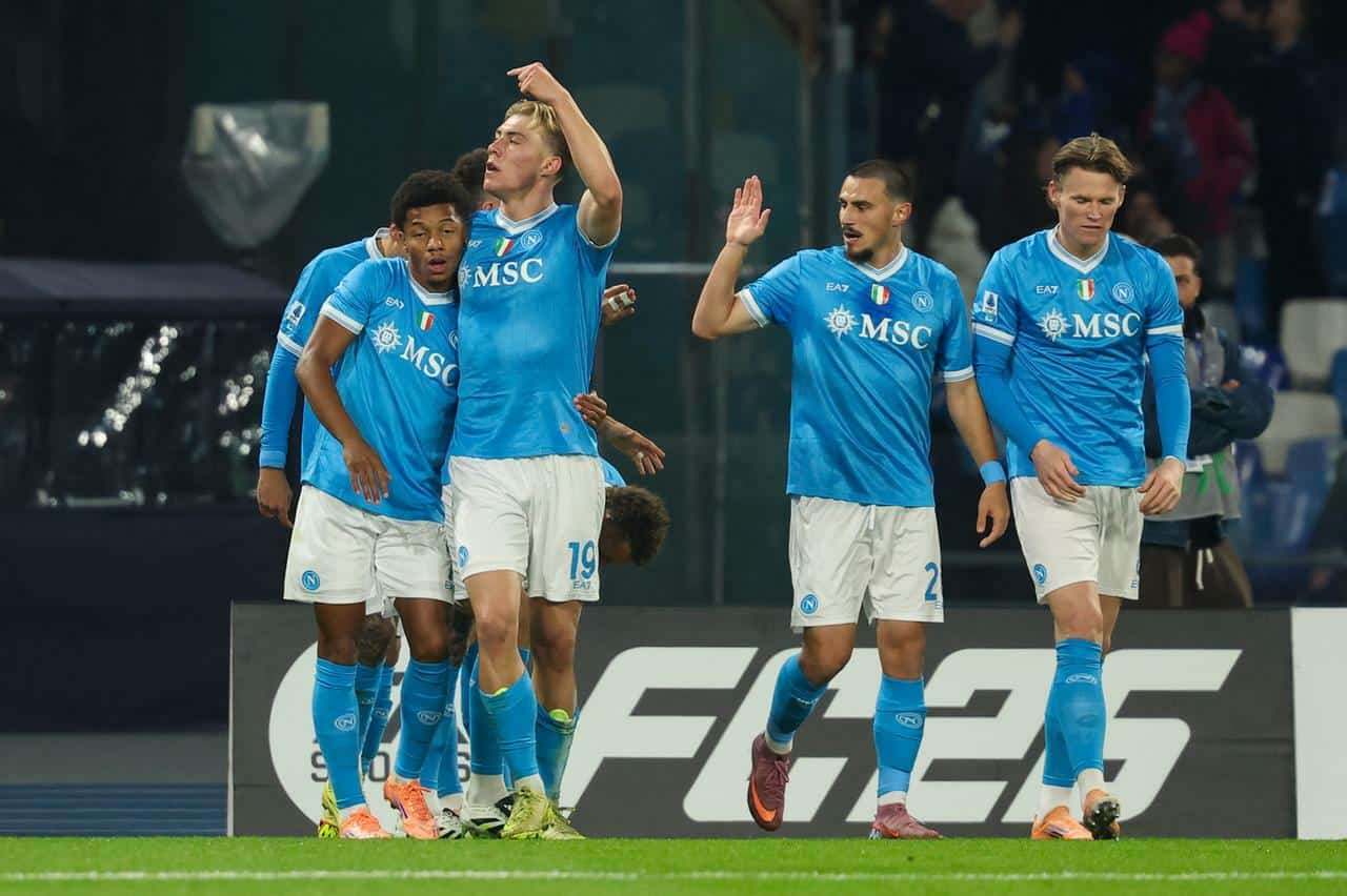 napoli imbattuto al maradona nel 2025 record come nell821787 unica in europa