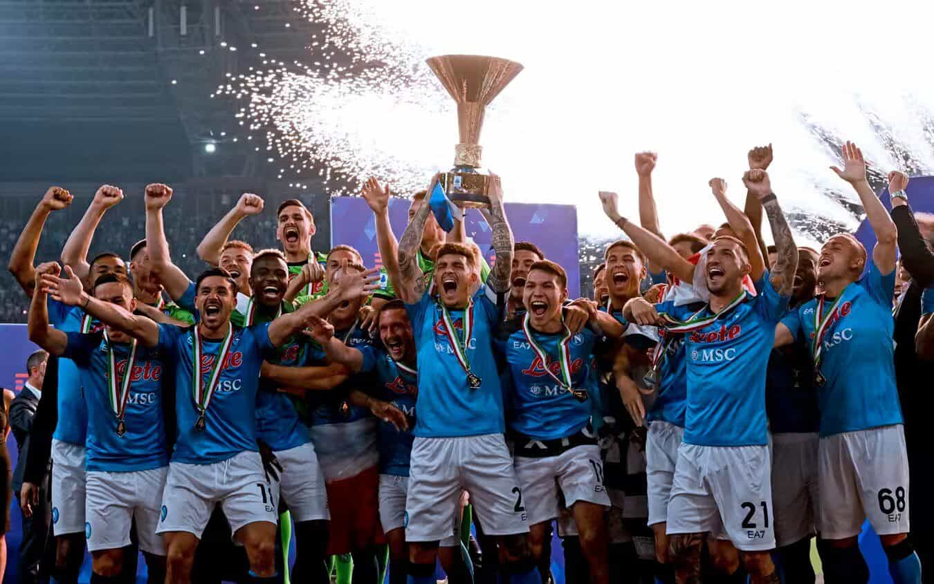 Napoli 2025 Scudetto Supercoppa Conte statistiche record Maradona 